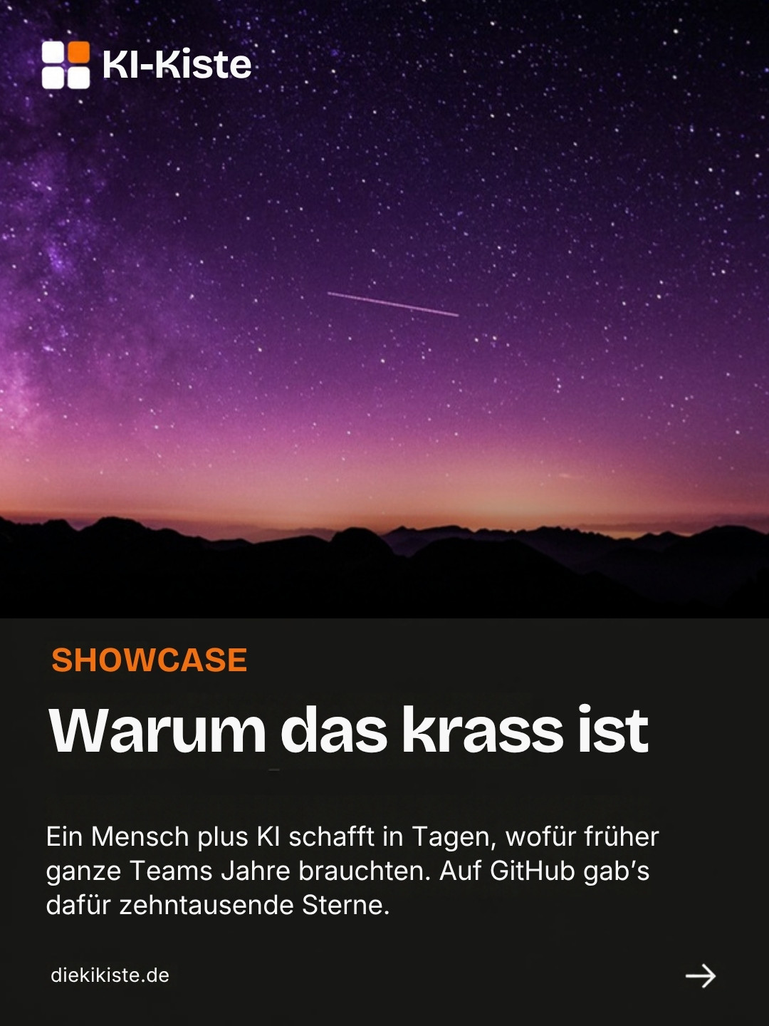 Folie: Warum das krass ist