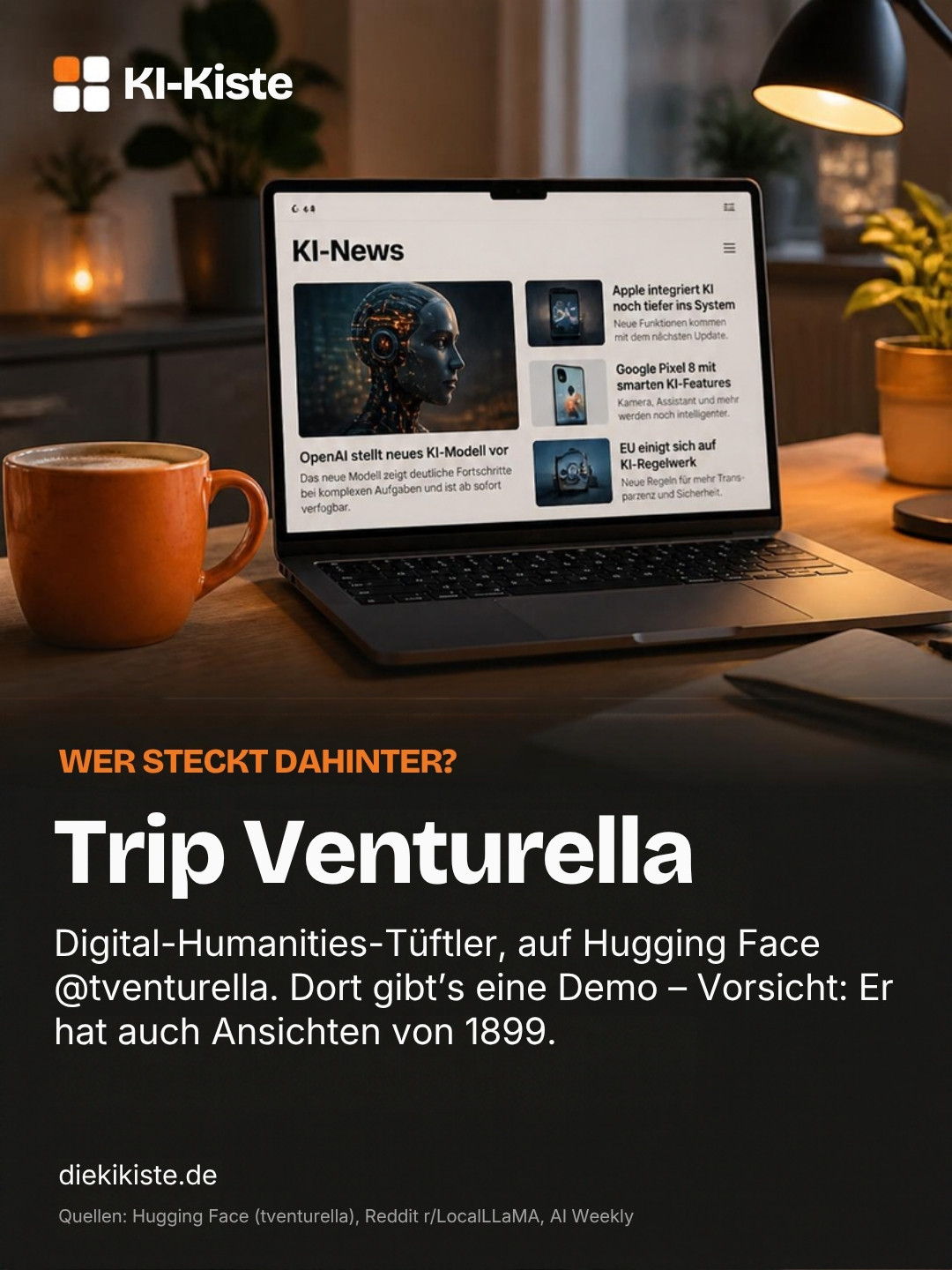 Folie: Wer steckt dahinter? Trip Venturella